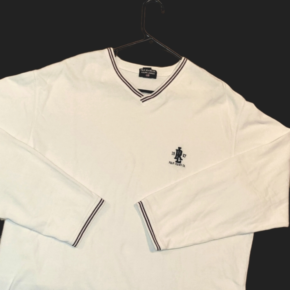 Men's Vintage Polo Sweater